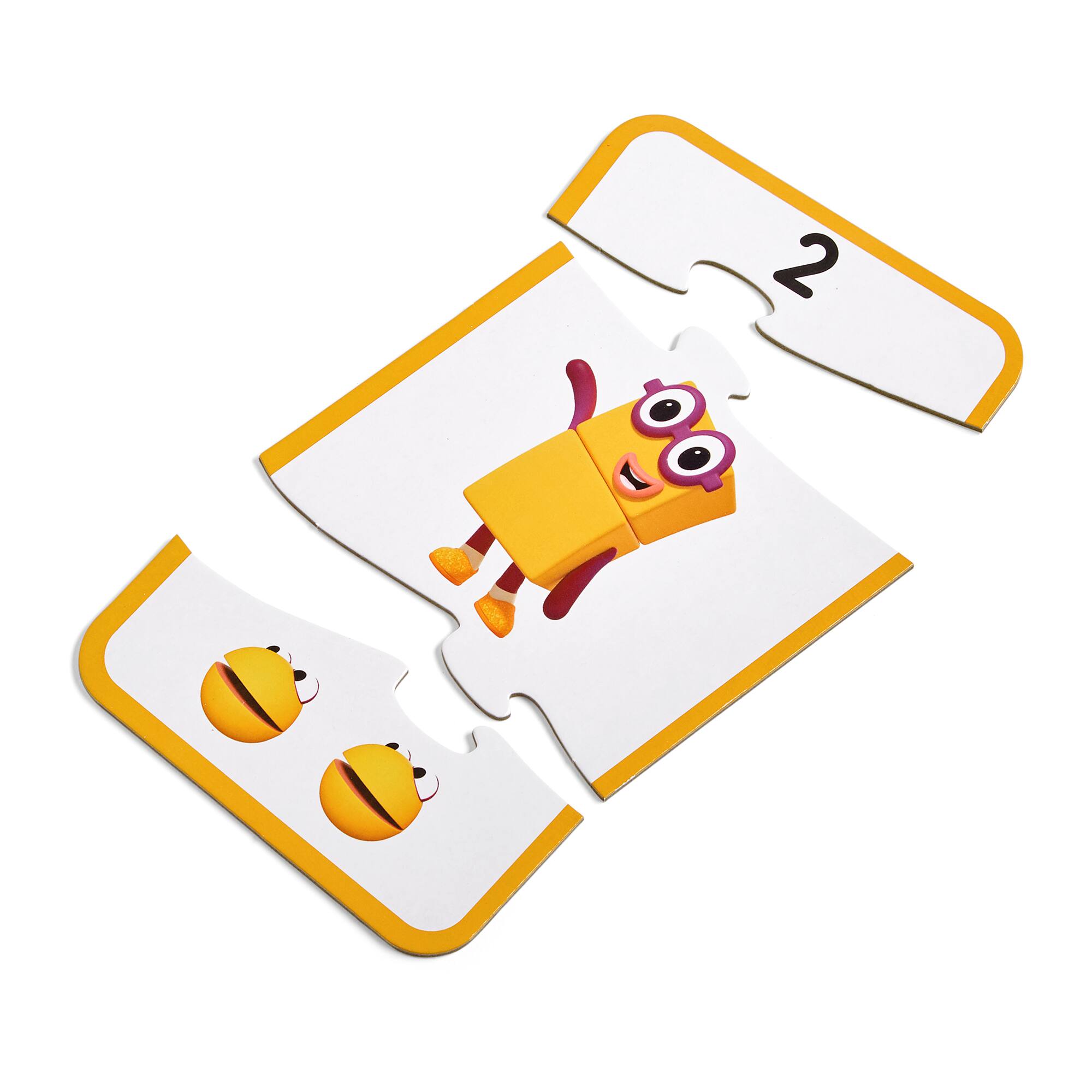 hand2mind Numberblocks® Simple Cut Counting Puzzle Set